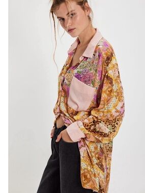 Spell Lovers and Dreamers button down shirt